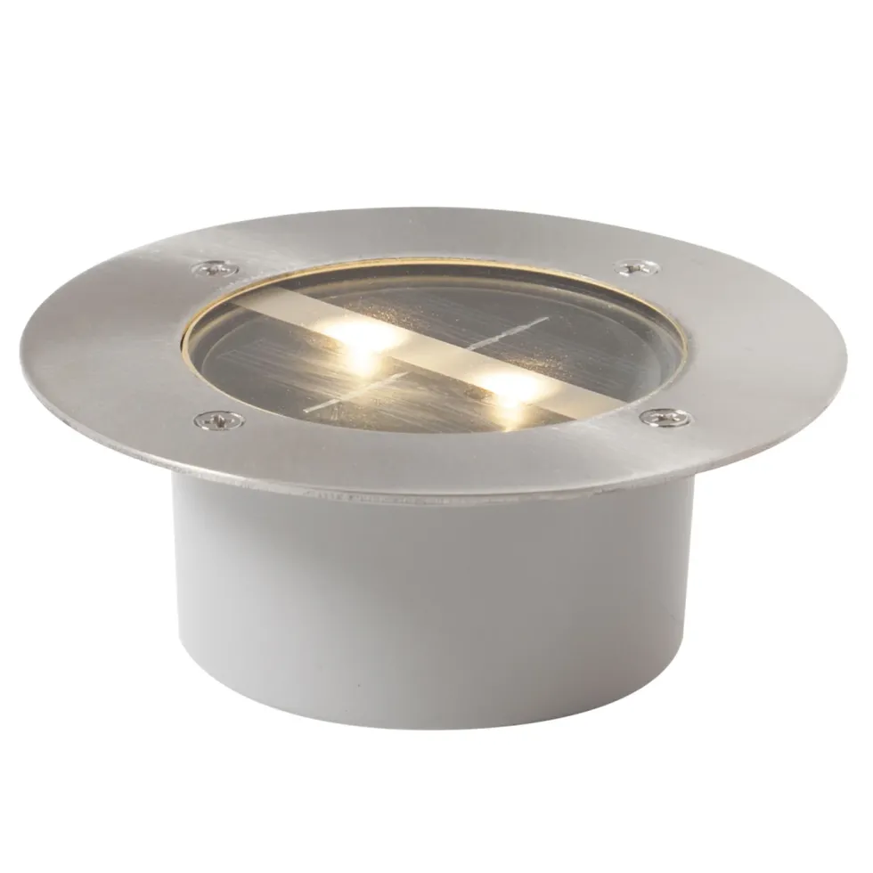 Solcelledrevet altanspotlight LED