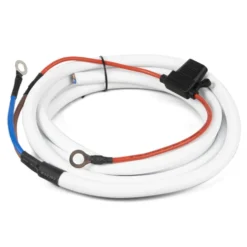 Solcellekabel med sikringsholder M8-tilkobling 2 m
