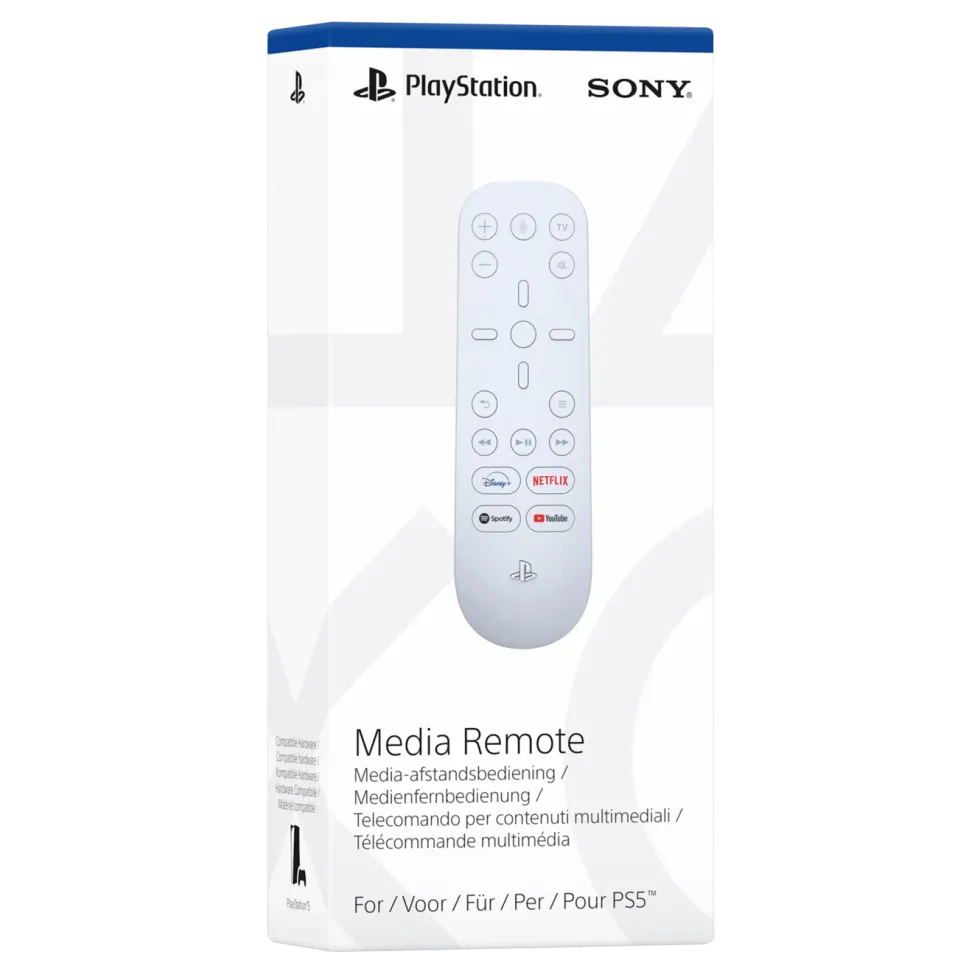Sony Mediekontroll for Playstation 5