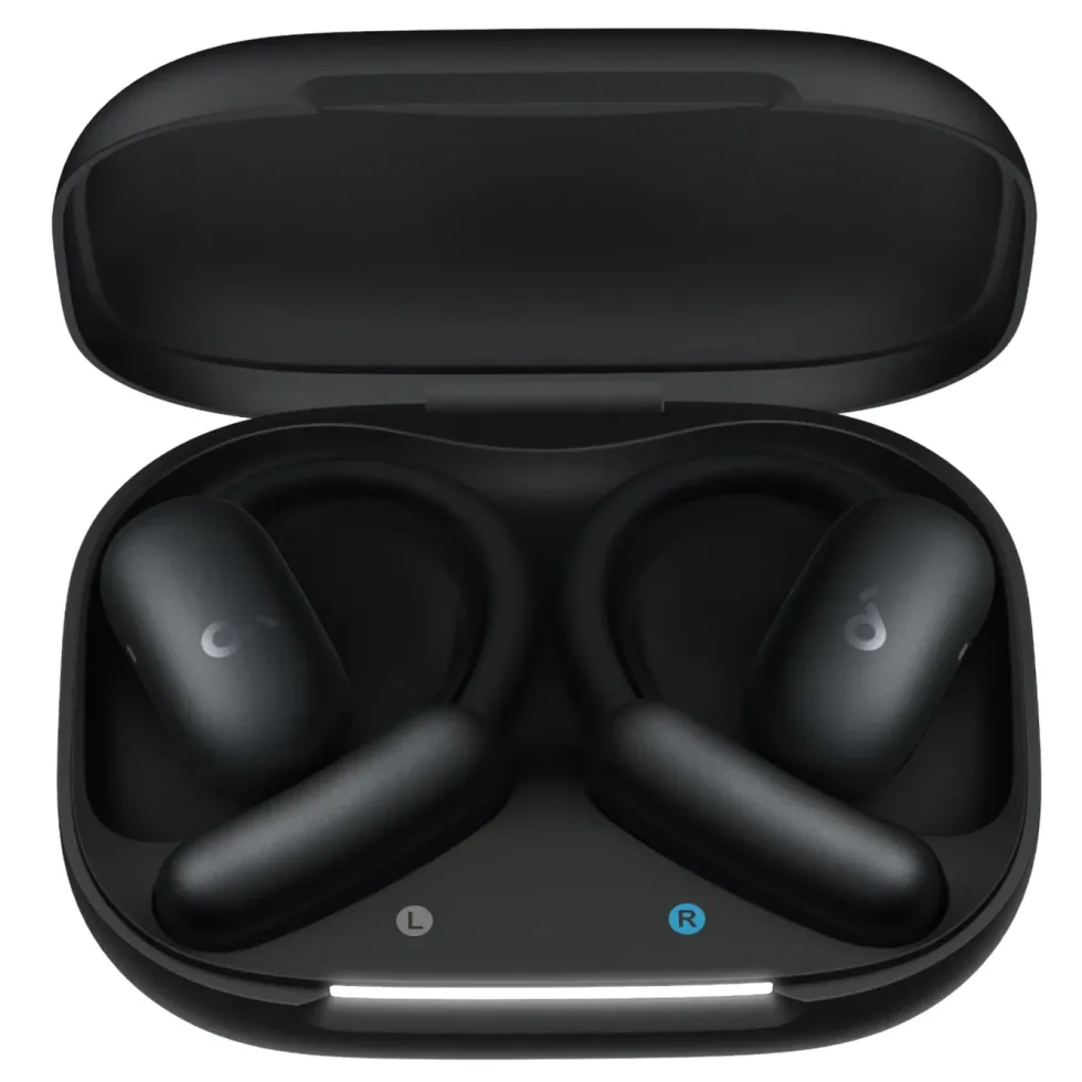 Soundcore AeroFit 2 Open-Ear-hodetelefoner Svart