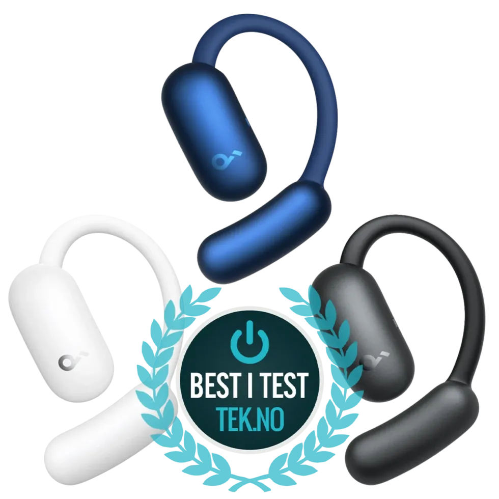 Soundcore AeroFit 2 Open-Ear-hodetelefoner Svart
