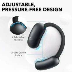Soundcore AeroFit 2 Open-Ear-hodetelefoner Svart
