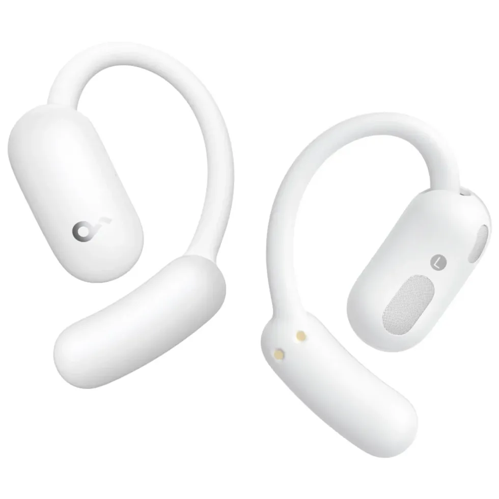 Soundcore AeroFit 2 Open-Ear-hodetelefoner Hvit