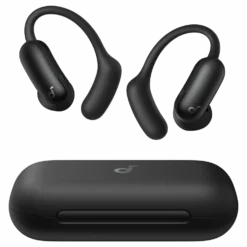 Soundcore AeroFit 2 Pro open ear-hodetelefoner med støyreduksjon Svart