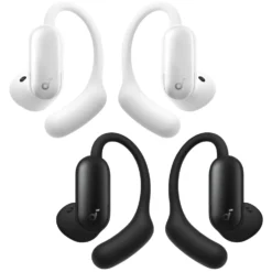 Soundcore AeroFit 2 Pro open ear-hodetelefoner med støyreduksjon Svart