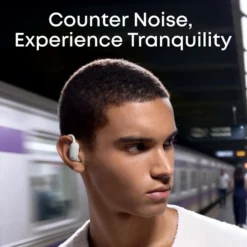 Soundcore AeroFit 2 Pro open ear-hodetelefoner med støyreduksjon Hvit