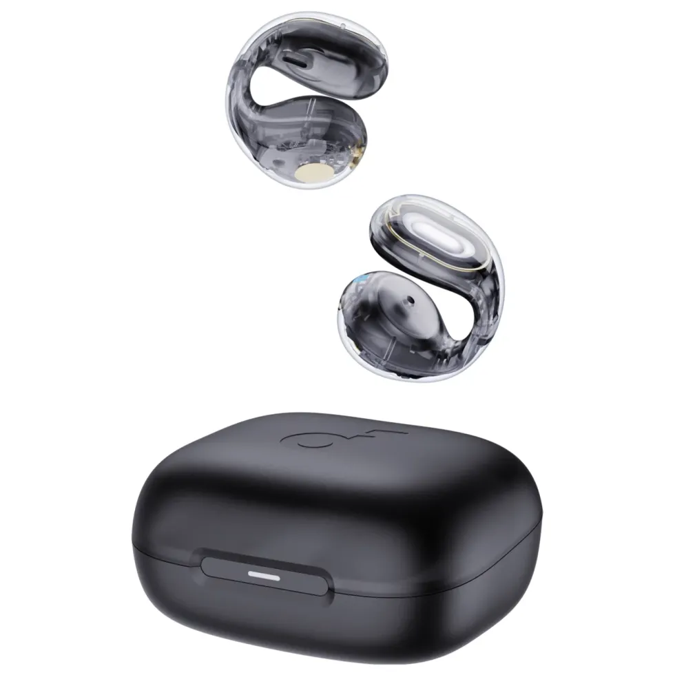Soundcore C30i open ear-hodetelefoner med clip-on-design Svart