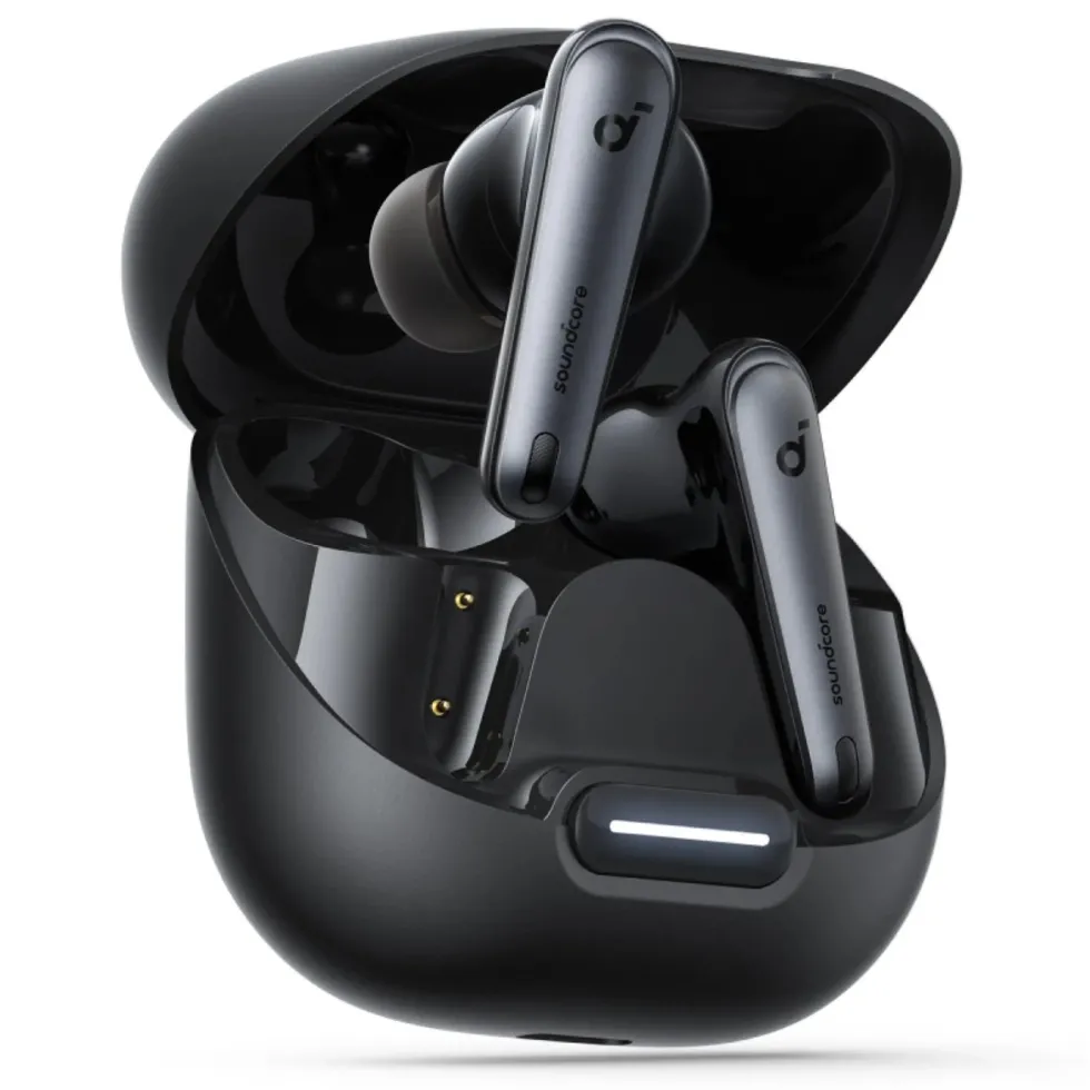 Soundcore Liberty 4 NC trådløse hodetelefoner med støyreduksjon Velvet Black