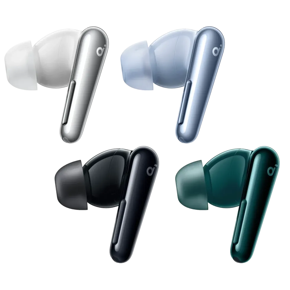 Soundcore Liberty 4 Pro trådløse hodetelefoner med støyreduksjon White