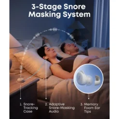 Soundcore Sleep A30 Sovehodetelefoner Hvit