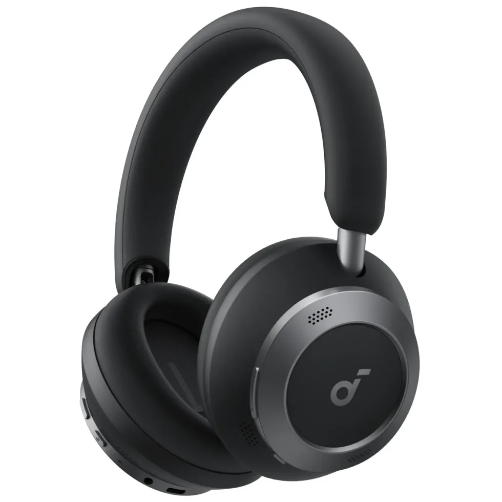 Soundcore Space One Pro Trådløse ANC-hodetelefoner Jet Black