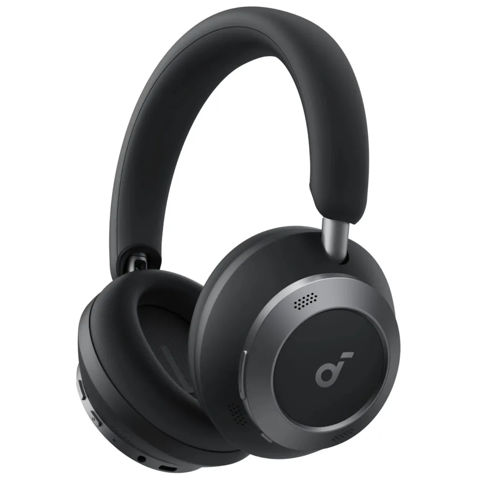 Soundcore Space One Pro Trådløse ANC-hodetelefoner Jet Black