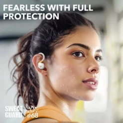 Soundcore Sport X20 trådløse hodetelefoner med støyreduksjon Hvit