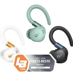 Soundcore Sport X20 trådløse hodetelefoner med støyreduksjon Grønn