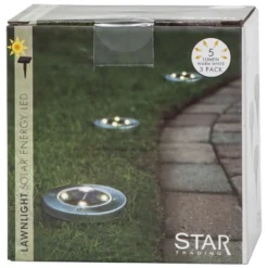Star Trading Lawnlight Solcelledrevet belysning 3-pk.