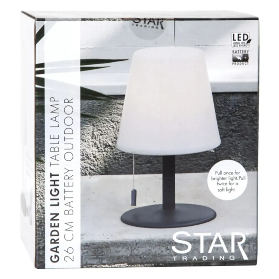 Star Trading Oppladbar bordlampe