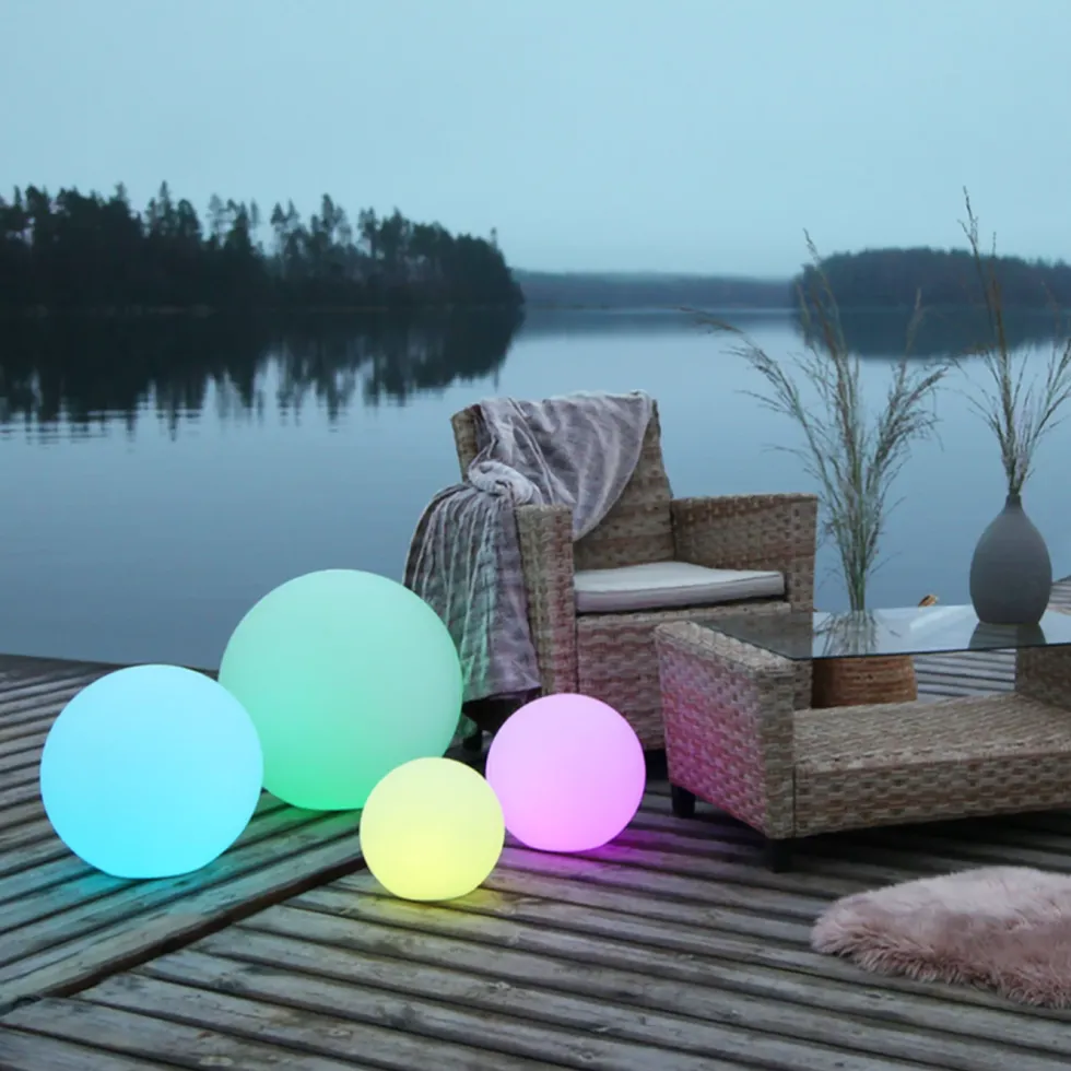 Star Trading Twilights XL Fargeglad utendørsbelysning Ø50 cm