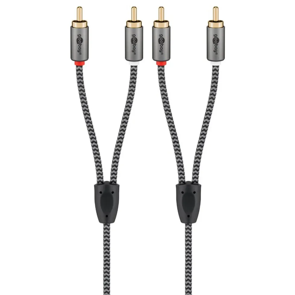 Stereo RCA-kabel 2 m