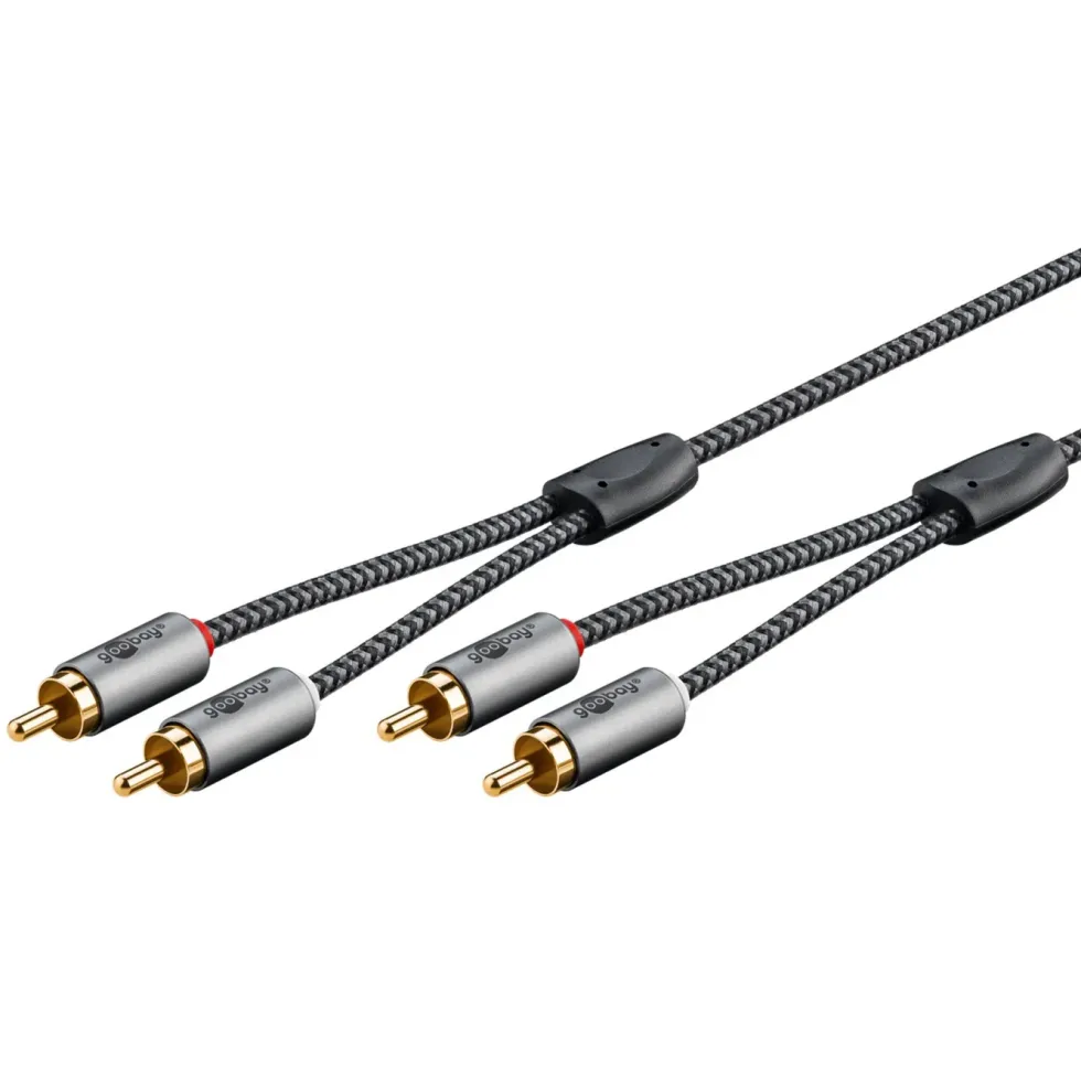 Stereo RCA-kabel 2 m