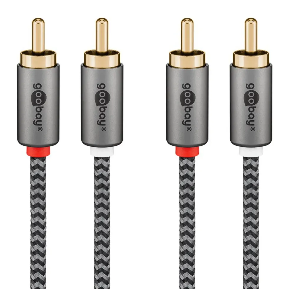 Stereo RCA-kabel 2 m