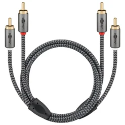 Stereo RCA-kabel 0,5 m