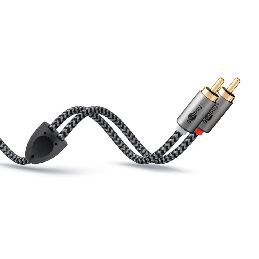 Stereo RCA-kabel 0,5 m