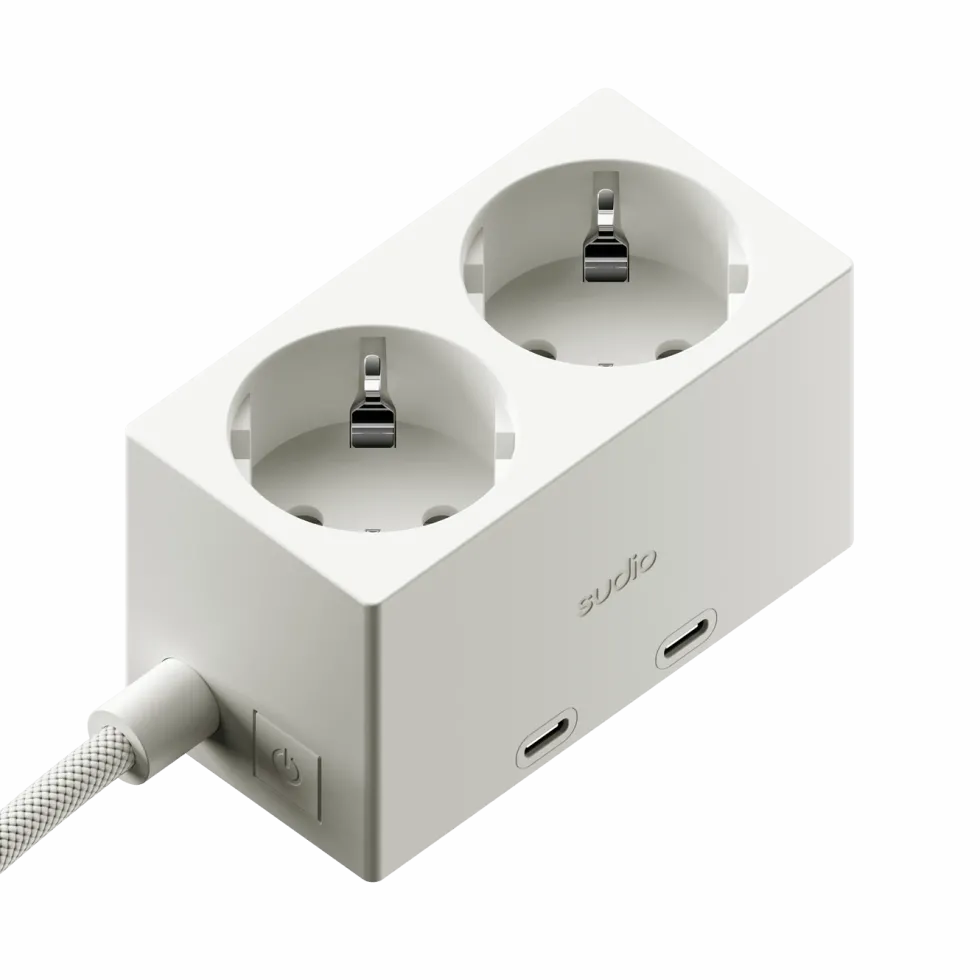 Sudio Brick grenuttak med GaN-lading 30 W Hvit