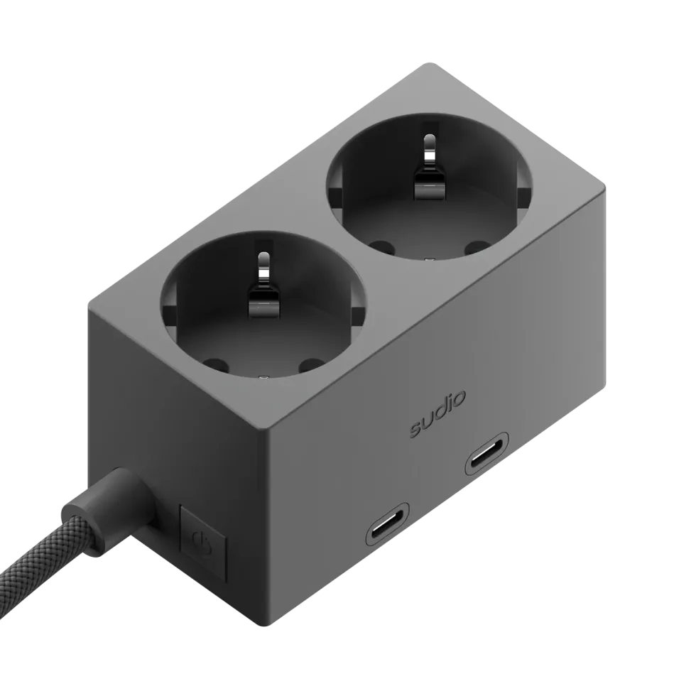 Sudio Brick grenuttak med GaN-lading 30 W Svart