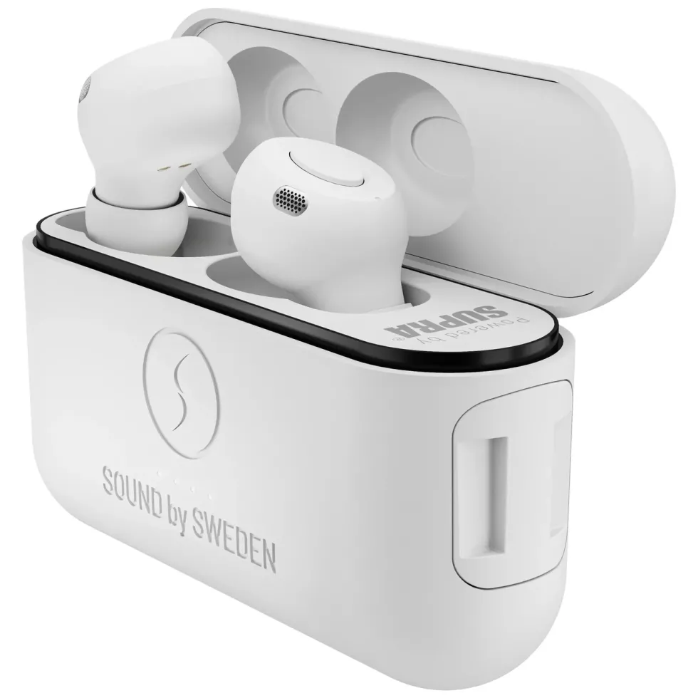 Supra NERO-TX2 trådløse in-ear-hodetelefoner Hvit