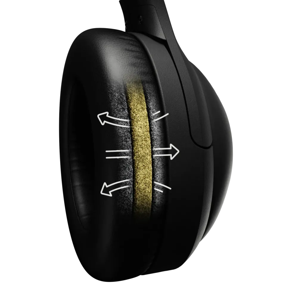 Supra NiTRO-X Hybrid Støydempende hodetelefoner