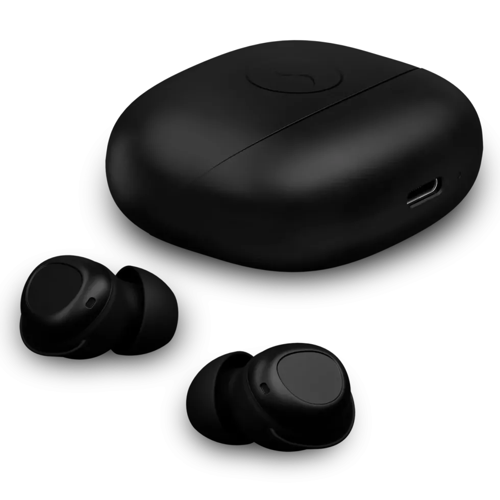 Supra ZERO-TX2 Mini trådløse in-ear-hodetelefoner Svart