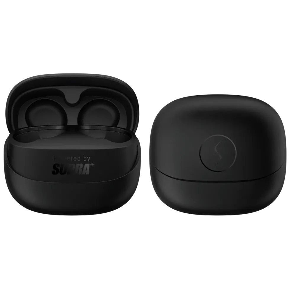 Supra ZERO-TX2 Mini trådløse in-ear-hodetelefoner Svart