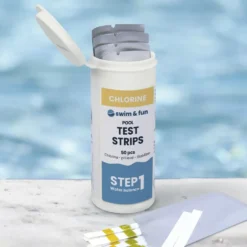 Swim & Fun Teststrimle for PH og klor 50-pk.
