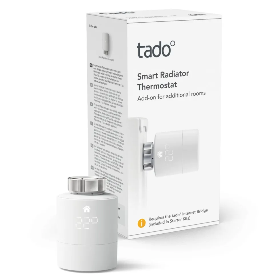 tado Ekstra termostat til Radiator V3+ 1-pk.