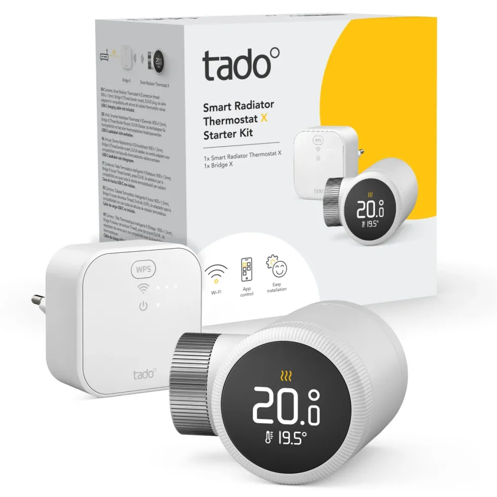 tado Smart Radiator Thermostat x Startpakke