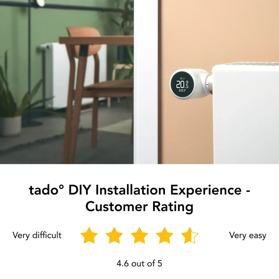 tado Smart Radiator Thermostat x Startpakke