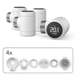 tado Smart Radiator Thermostat X 4-pk.