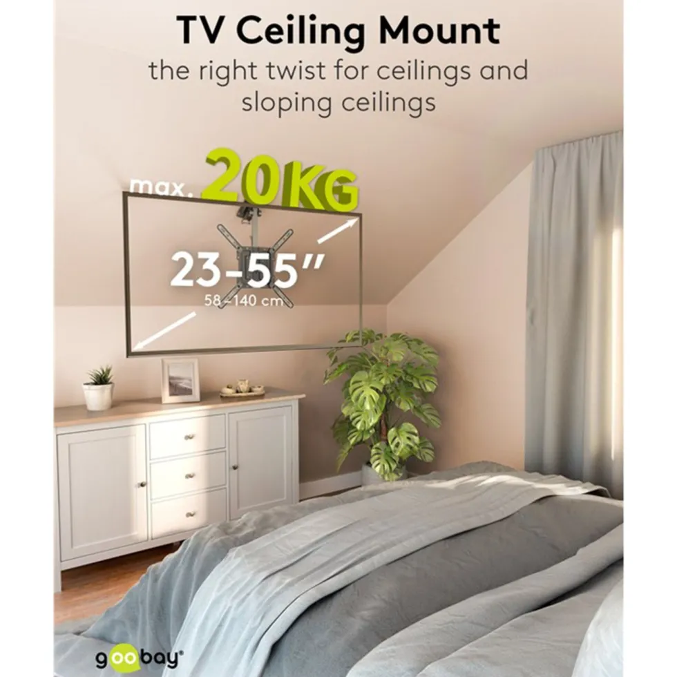 Takfeste for TV på 23–55"