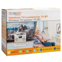 TECHNAXX Trådløs TV-høyttaler TX-317
