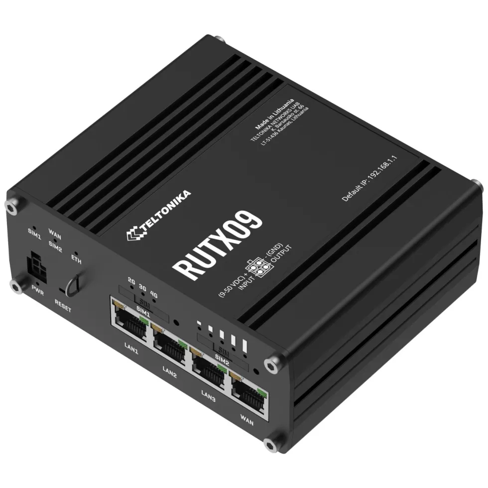 Teltonika RUTX09 Profesjonell 4G-ruter