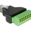 Terminalblokk RJ45-hann