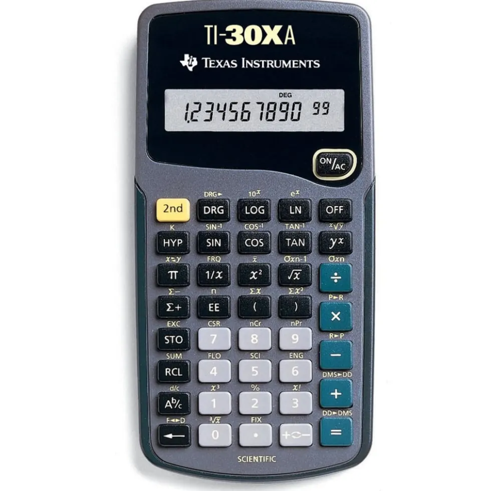Texas Instruments TI-30Xa kalkulator