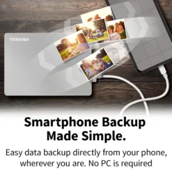 Toshiba Canvio Flex Silver 1 TB