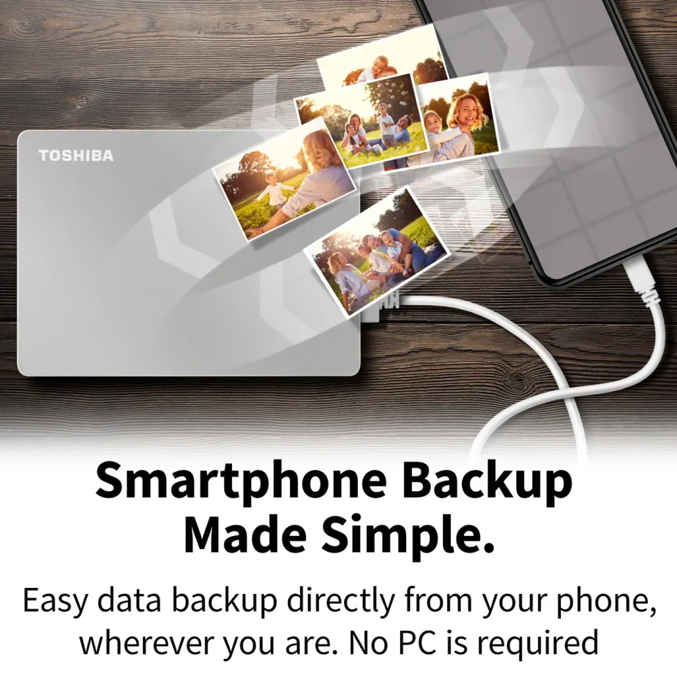 Toshiba Canvio Flex Silver 2 TB