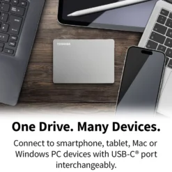 Toshiba Canvio Flex Silver 4 TB