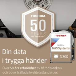 Toshiba N300 Harddisk for NAS 3,5