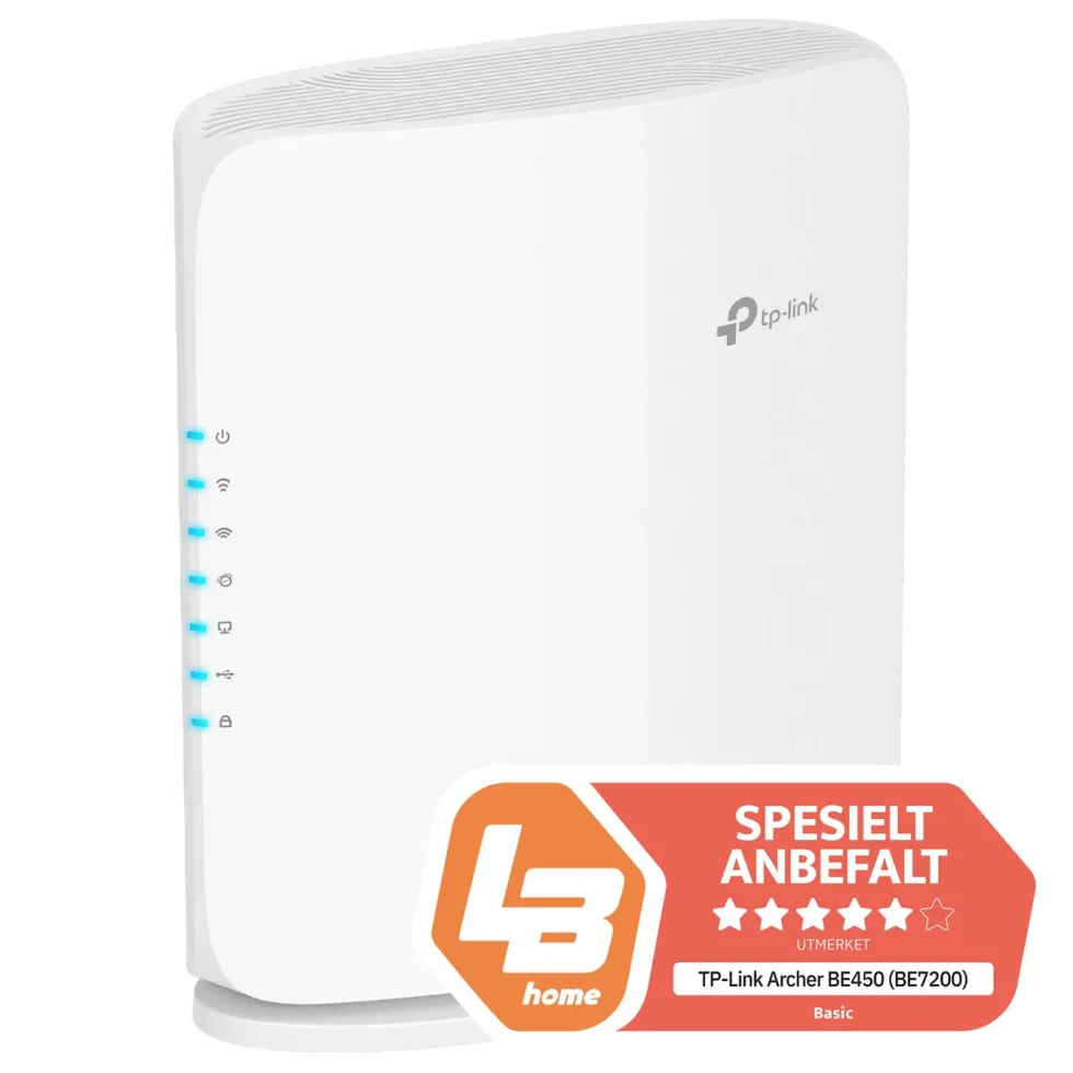 TP-Link Archer BE450 Wifi 7 Ruter BE7200