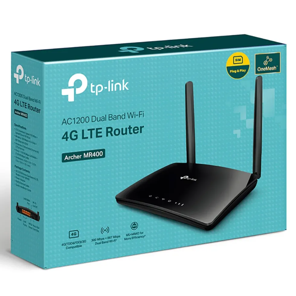 TP-Link Archer MR400 4G-ruter AC1200