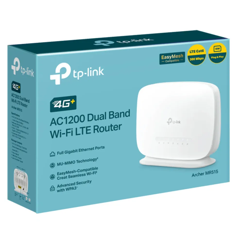 TP-Link Archer MR515 4G+-ruter AC1200