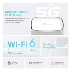 TP-Link Archer NX200 Trådløs 5G-ruter AX1800